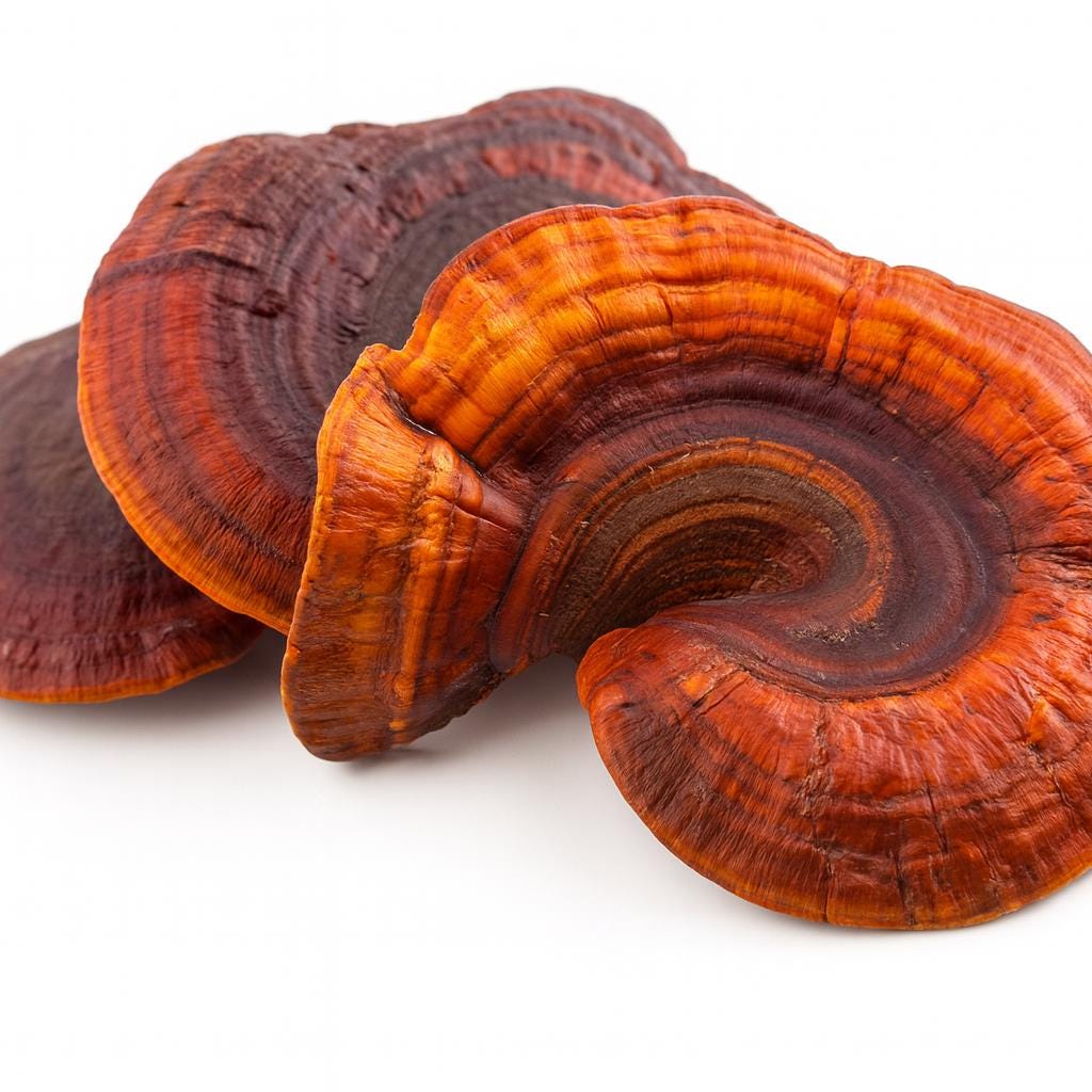 Roter Reishi-Flüssigkultur-Spritzen 5 x 10 ml | Ganoderma lucidum | Funktioneller Gourmet-Pilz